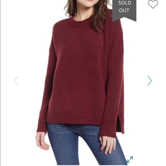 J Crew Super Soft Yarn Oversized Crewneck Sweater - Picture 2 of 7